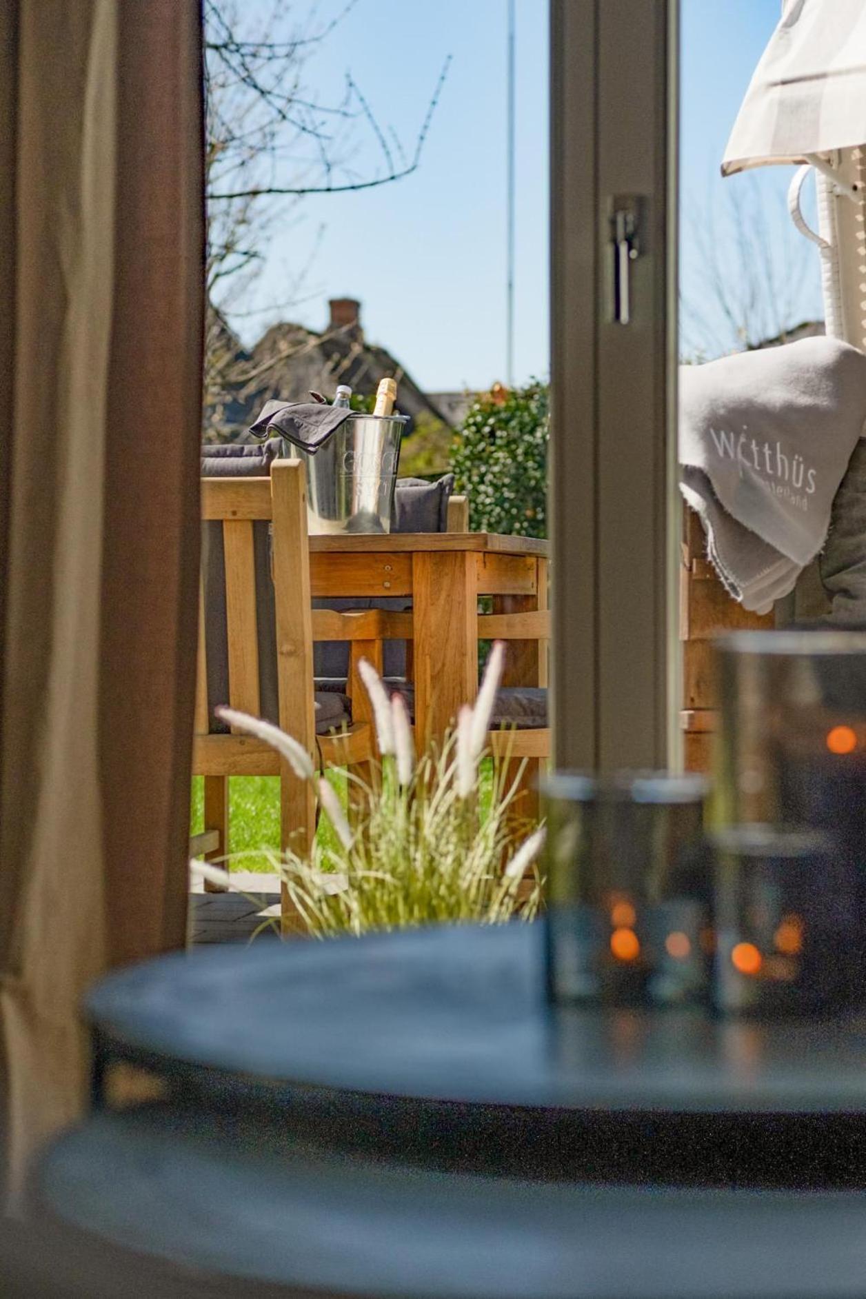 Ferienhaus Witthues - Domizil Silbermoewe - Exklusiv, Strand- Und Zentrumsnah Vesterland Eksteriør billede