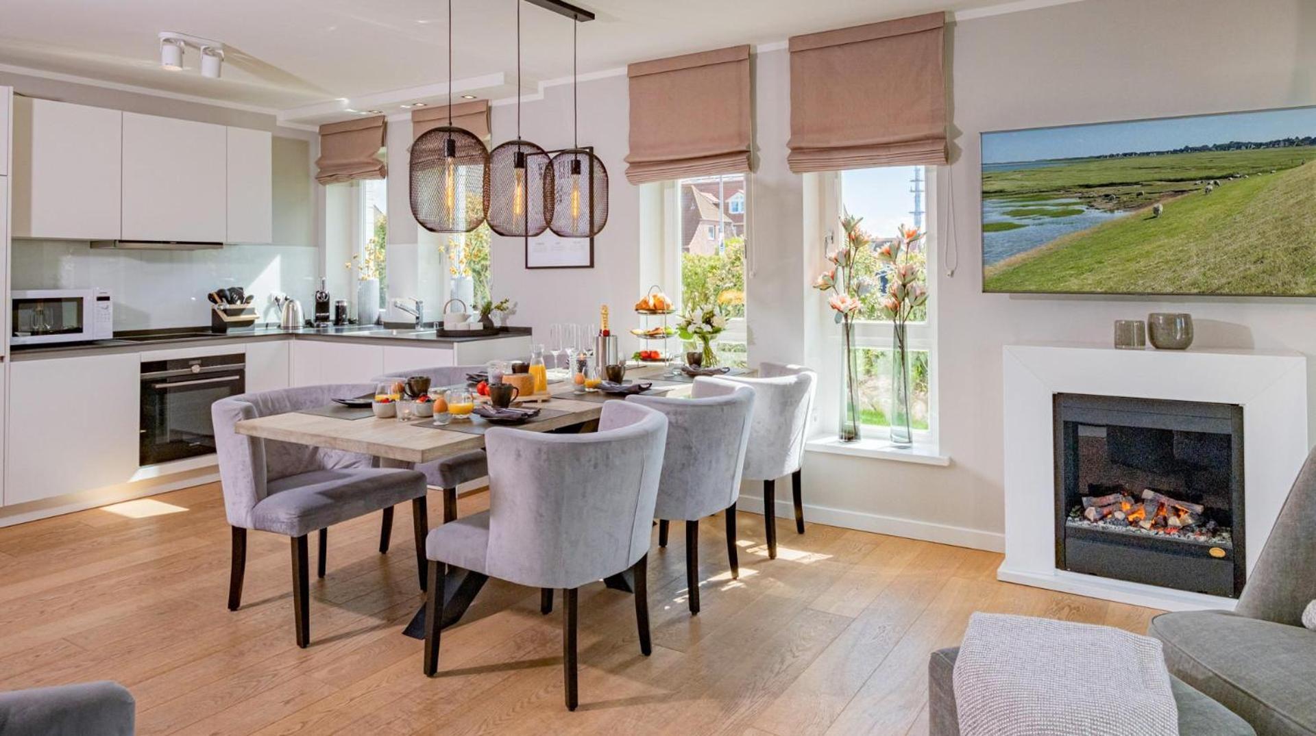 Ferienhaus Witthues - Domizil Silbermoewe - Exklusiv, Strand- Und Zentrumsnah Vesterland Eksteriør billede